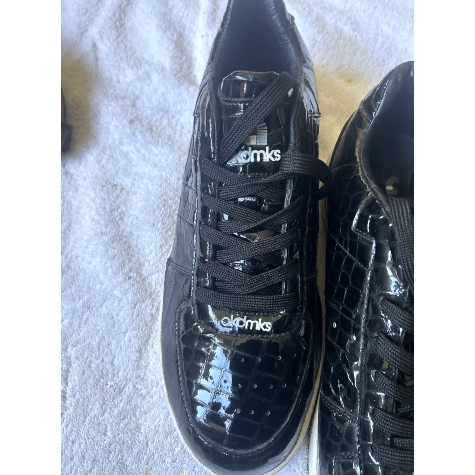 Nike VINTAGE Nike Sneaker Black Academic Size 12 Hip Hop Men Us 12 Y2K Gen Z Size US 12 / EU 45 - 3 Thumbnail