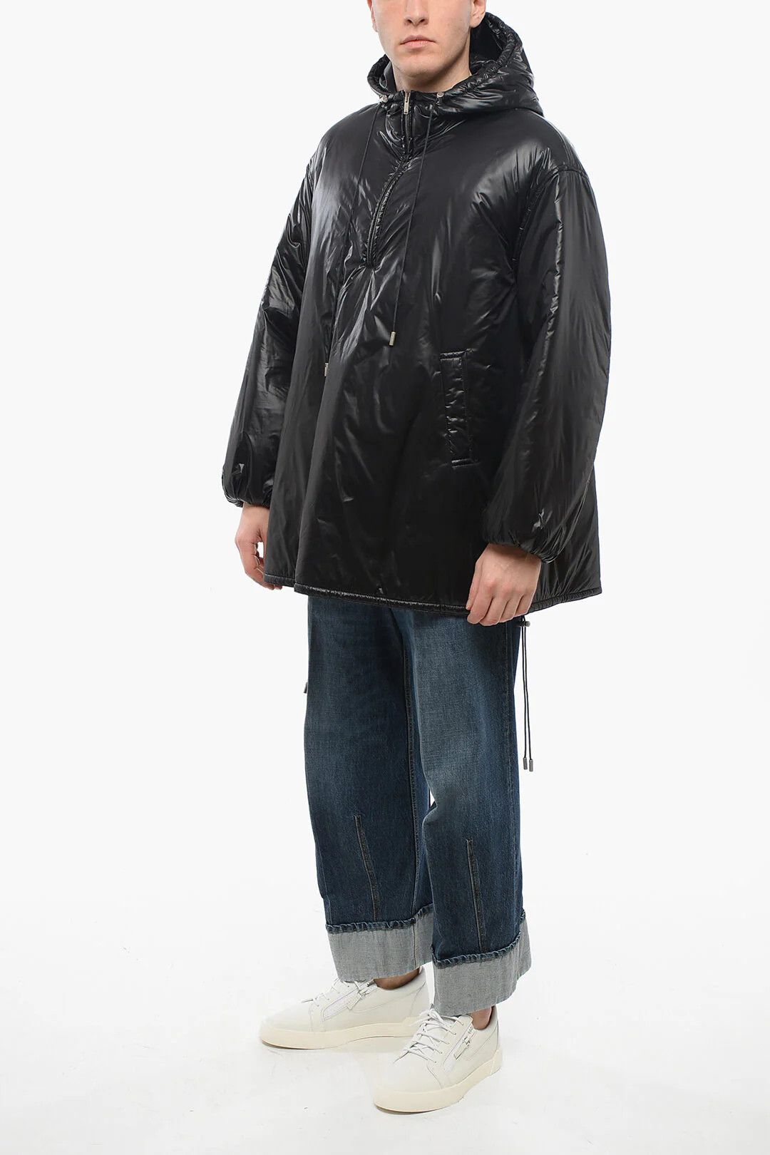 Saint Laurent Paris og1mm0326 Windbreaker & Sport Jacket in Black Size US L / EU 52-54 / 3 - 4 Thumbnail