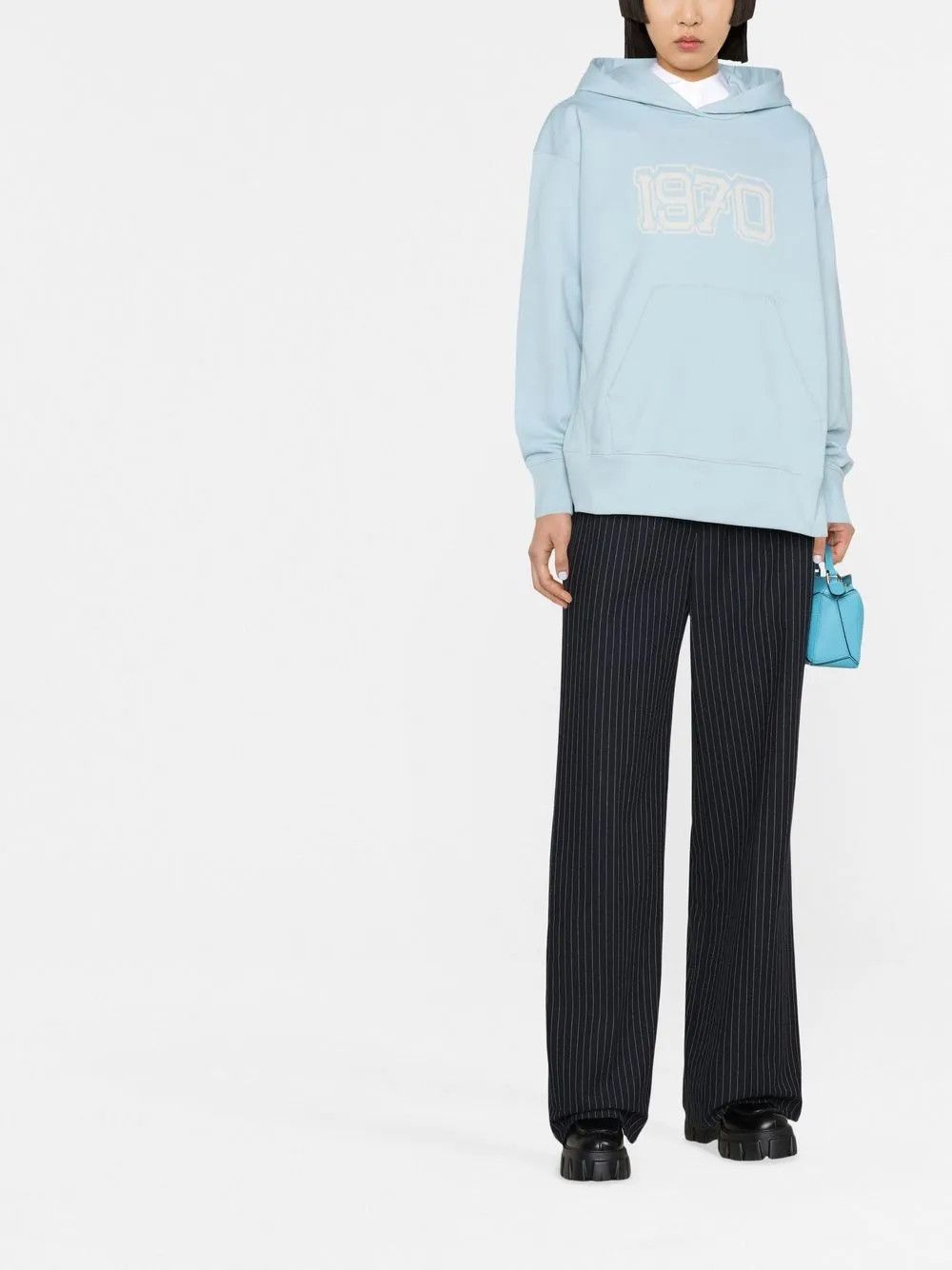 Kenzo o1y1025 Hoodie in Sky Blue Size S / US 4 / IT 40 - 2 Thumbnail