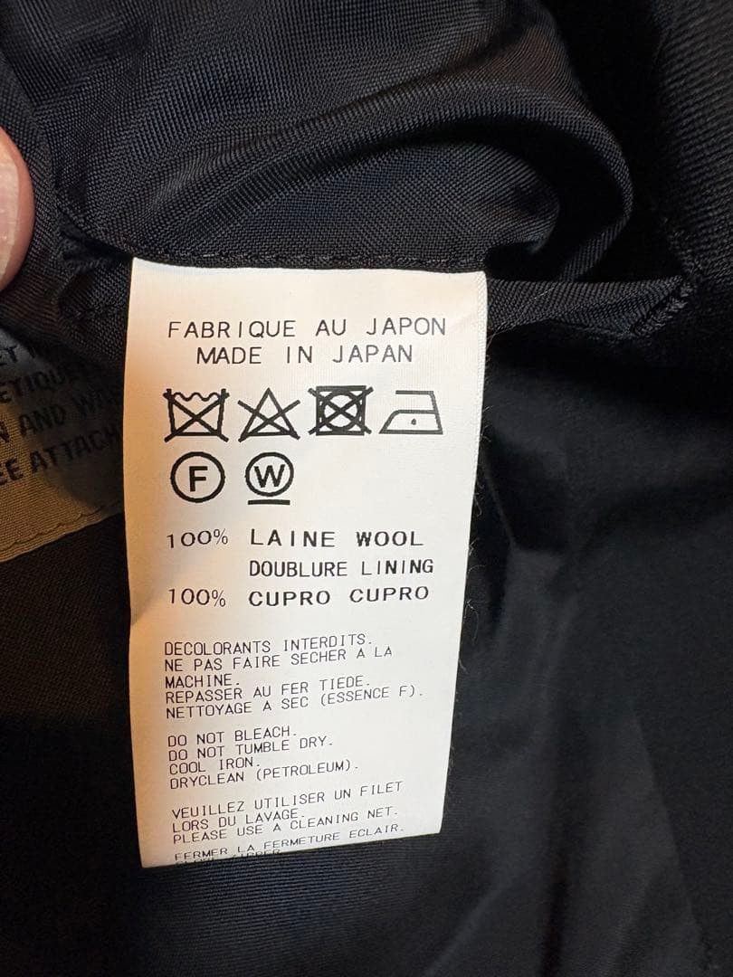Yohji Yamamoto UNUSED Pour Homme SS18 Zipper Jacket Rare Size US XL / EU 56 / 4 - 6 Thumbnail