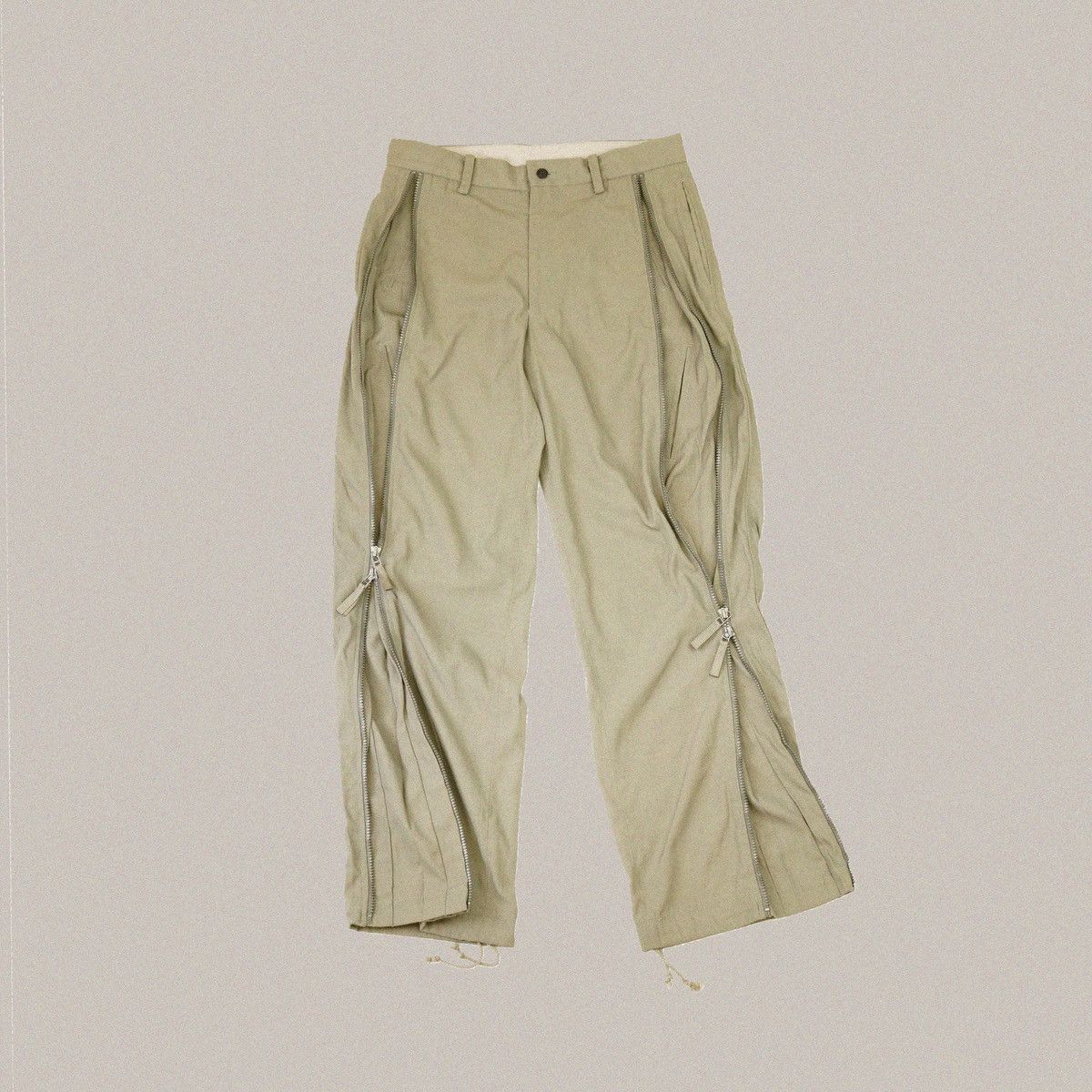 Issey Miyake ISSEY MIYAKE MEN Parachute Zipper Pants Size US 31 - 1 Thumbnail