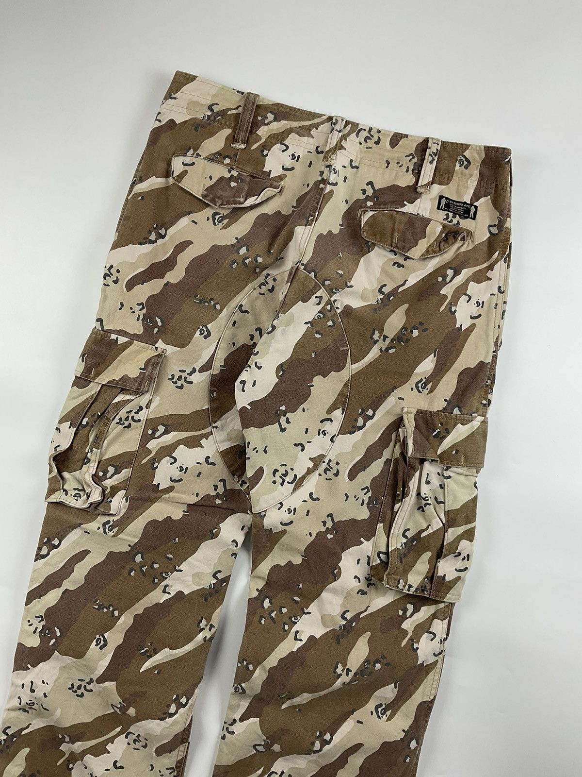 Bape OG Bape Camo Cargo Pants Size US 32 / EU 48 - 13 Thumbnail