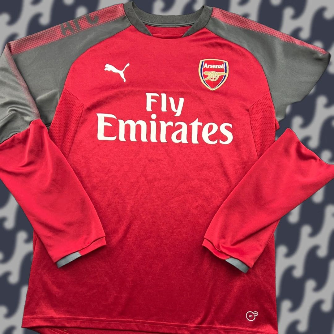 Puma PUMA Arsenal 2017 2018 Mens Track Top Medium Drill Football Training Adult Size US M / EU 48-50 / 2 - 1 Thumbnail