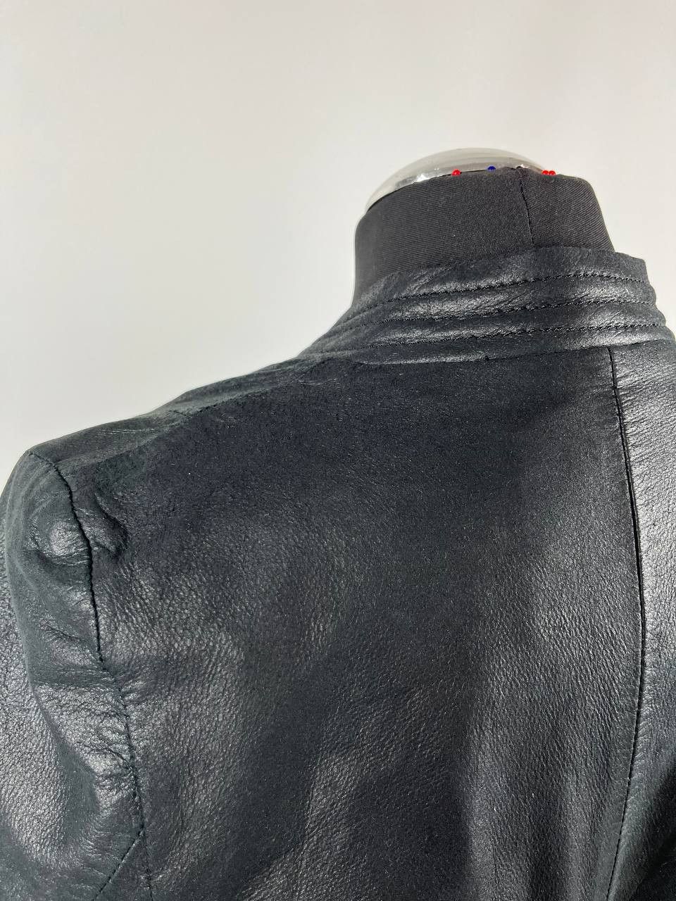 Surface To Air Rare Surface To Air x Kim Gordon Leather Biker Jacket Size XS / US 0-2 / IT 36-38 - 8 Thumbnail