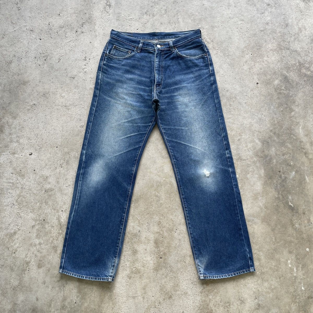 Japanese Brand W32💥 Vintage Japanese Brand Jeans Faded Denim Pants Size US 32 / EU 48 - 1 Thumbnail