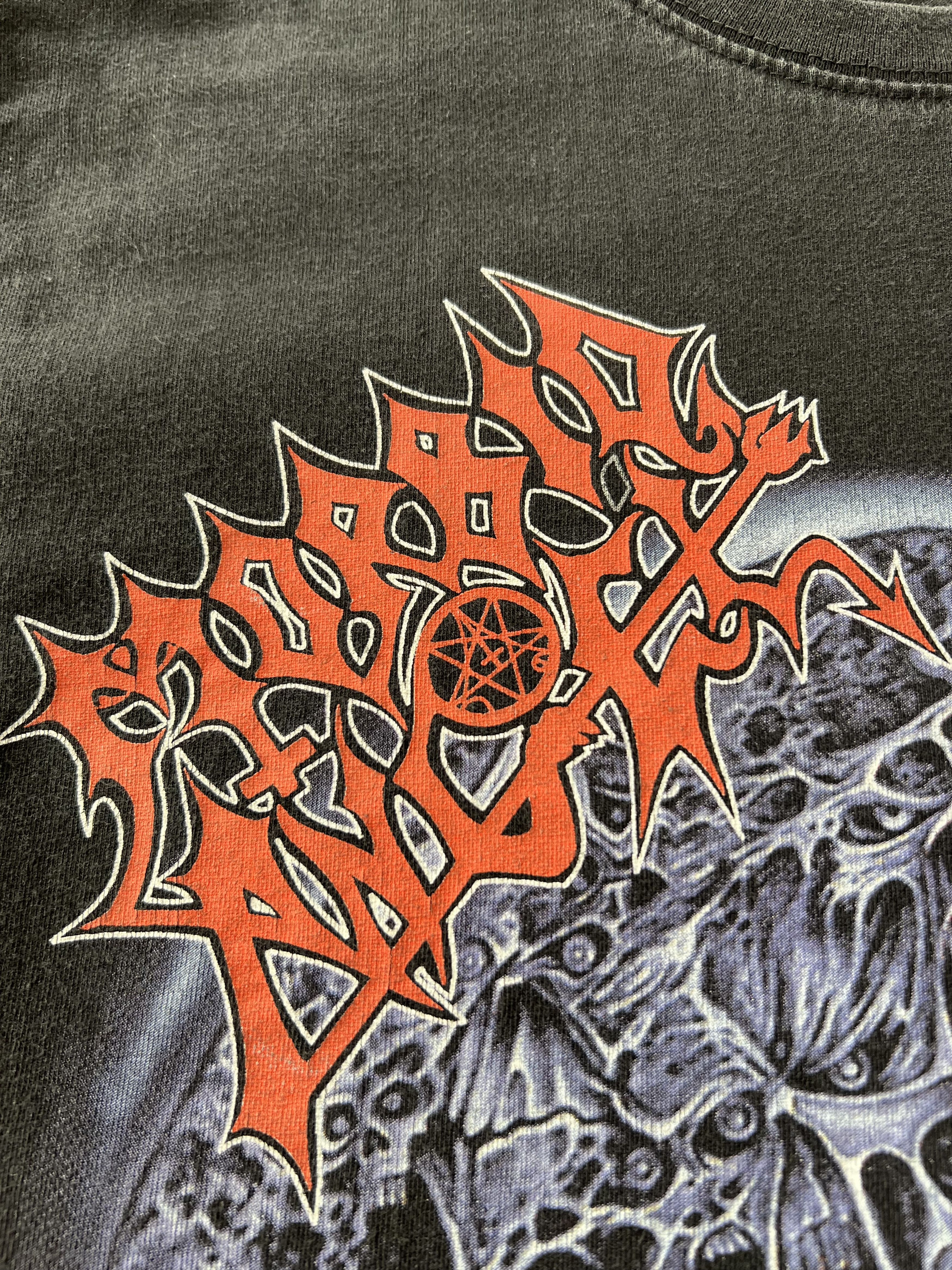Band Tees Vintage 2008 Morbid Angel Altars of Madness Black T-shirt Size US M / EU 48-50 / 2 - 6 Thumbnail