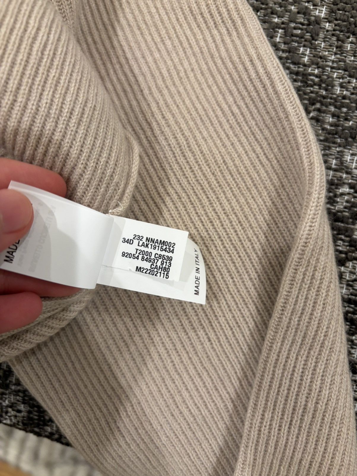 Brunello Cucinelli Brunello Cucinelli English Rib Cashmere Sweater Size US M / EU 48-50 / 2 - 7 Thumbnail