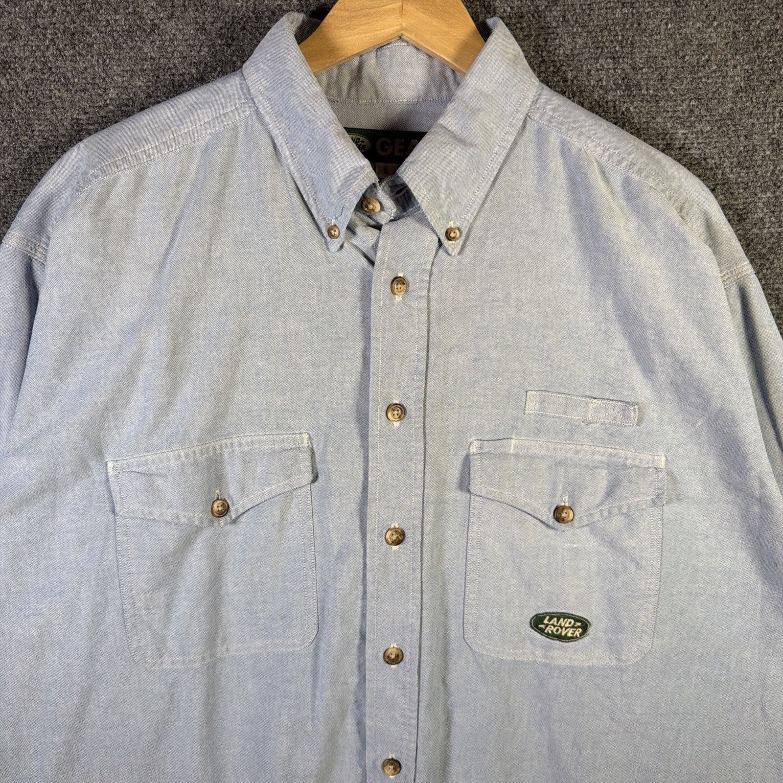 Vintage Vintage Land Rover Shirt Mens Large Long Sleeve Button Up Size US L / EU 52-54 / 3 - 1 Thumbnail
