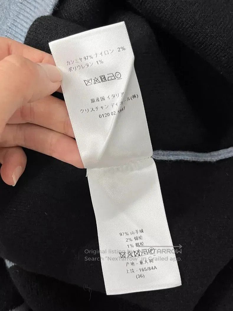 Dior Dior Light Blue Hooded Cashmere Sweater. Size US M / EU 48-50 / 2 - 6 Thumbnail