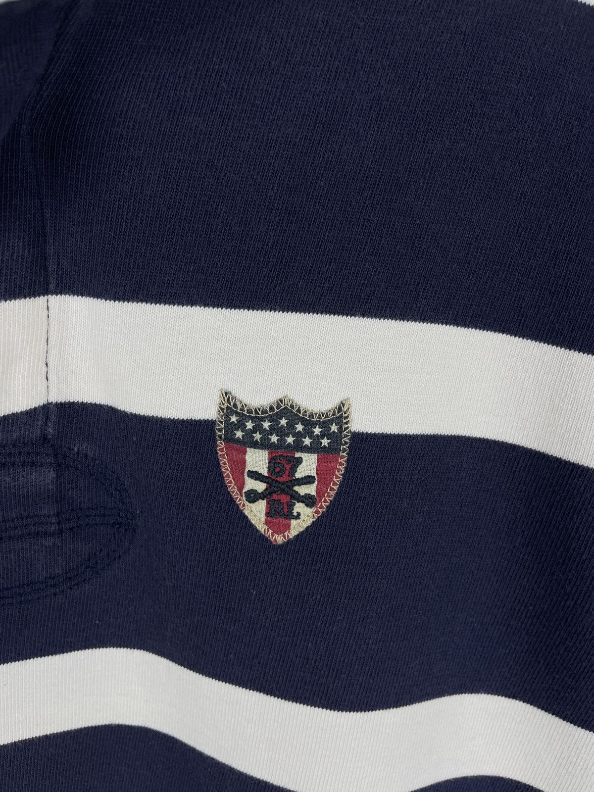 Polo Ralph Lauren Polo Jeans Company Ralph Lauren vintage striped rugby polo Size US L / EU 52-54 / 3 - 9 Thumbnail