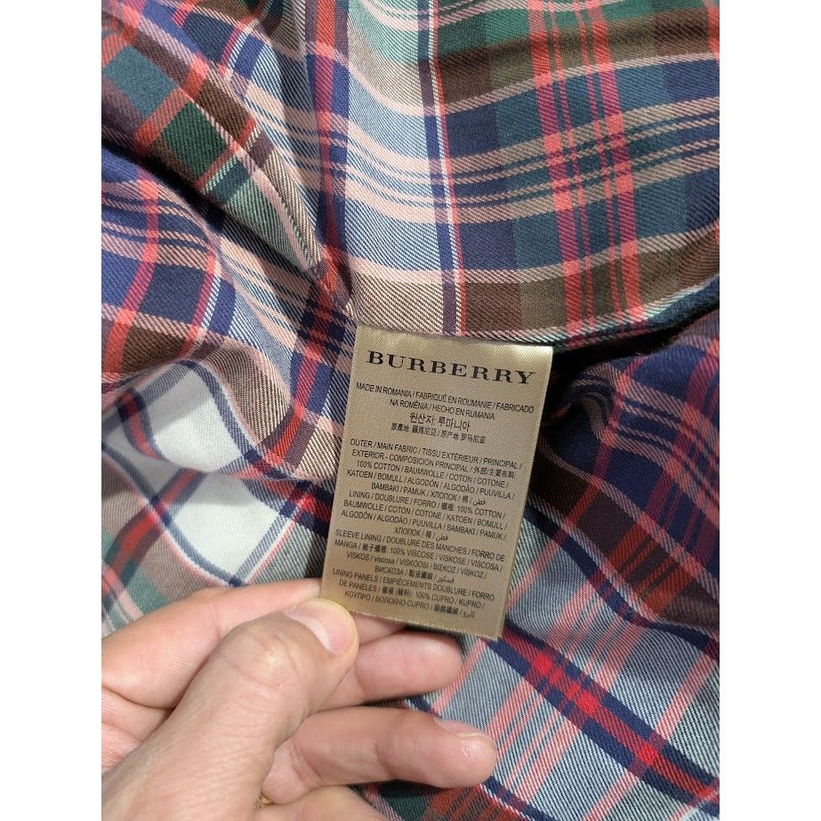 Burberry o1rshd1 CC20 Long Coat in Green Size US M / EU 48-50 / 2 - 17 Thumbnail