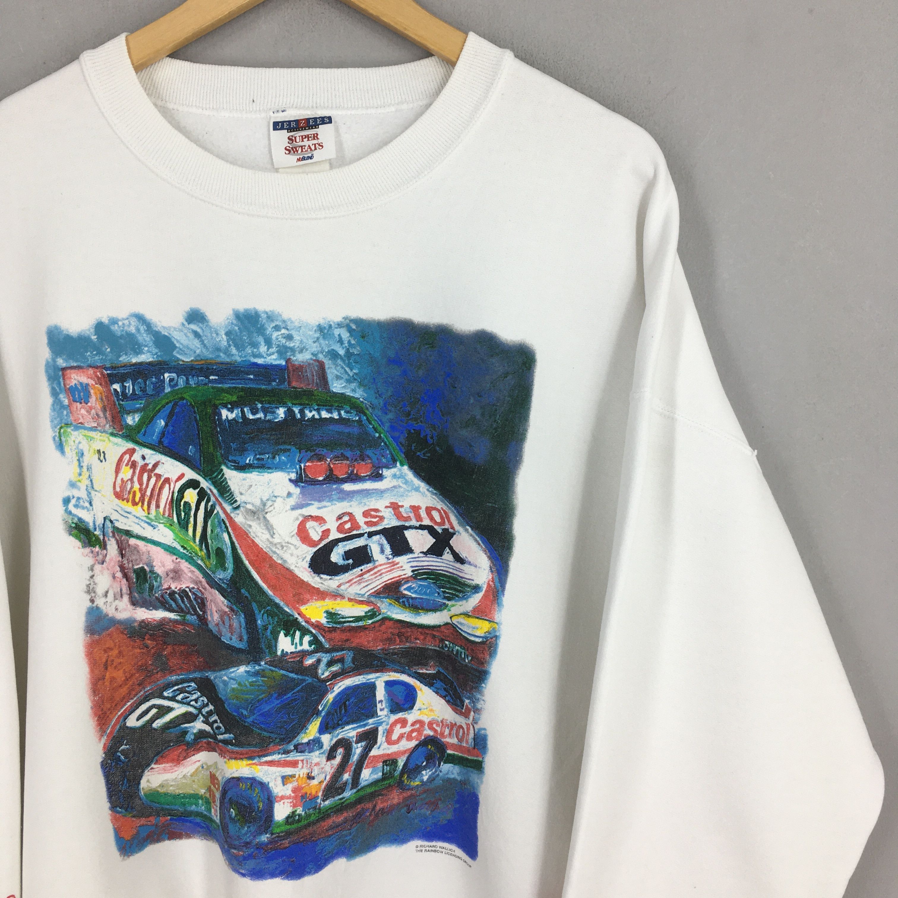 Ford Vintage Ford Castrol GTX Racing Sport Car Sweatshirt XXLarge Size US XXL / EU 58 / 5 - 2 Thumbnail