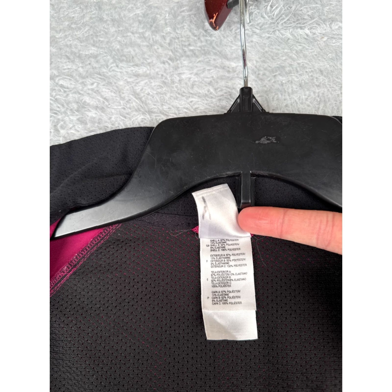 The North Face The North Face Jacket Women Medium Pink Full Zip TNF Apex 100% Polyester Pockets Size M / US 6-8 / IT 42-44 - 4 Thumbnail