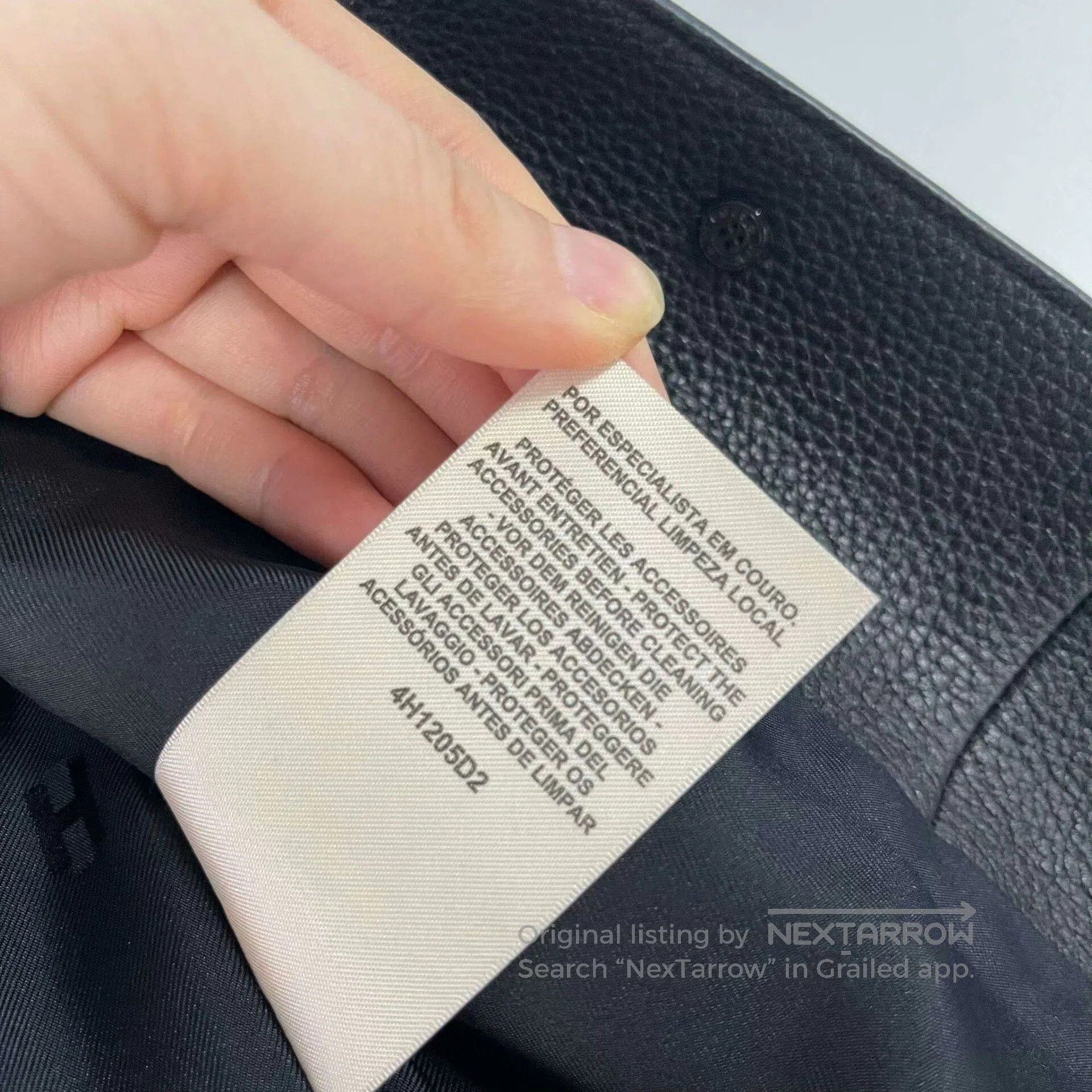 Hermes Hermes Black Cowhide Blazer. Size XS / US 0-2 / IT 36-38 - 4 Thumbnail