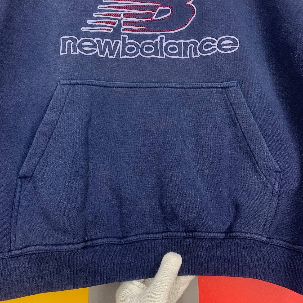 New Balance 90s Vintage NEW BALANCE Hoodie Pullover #2496/K Size US M / EU 48-50 / 2 - 3 Thumbnail