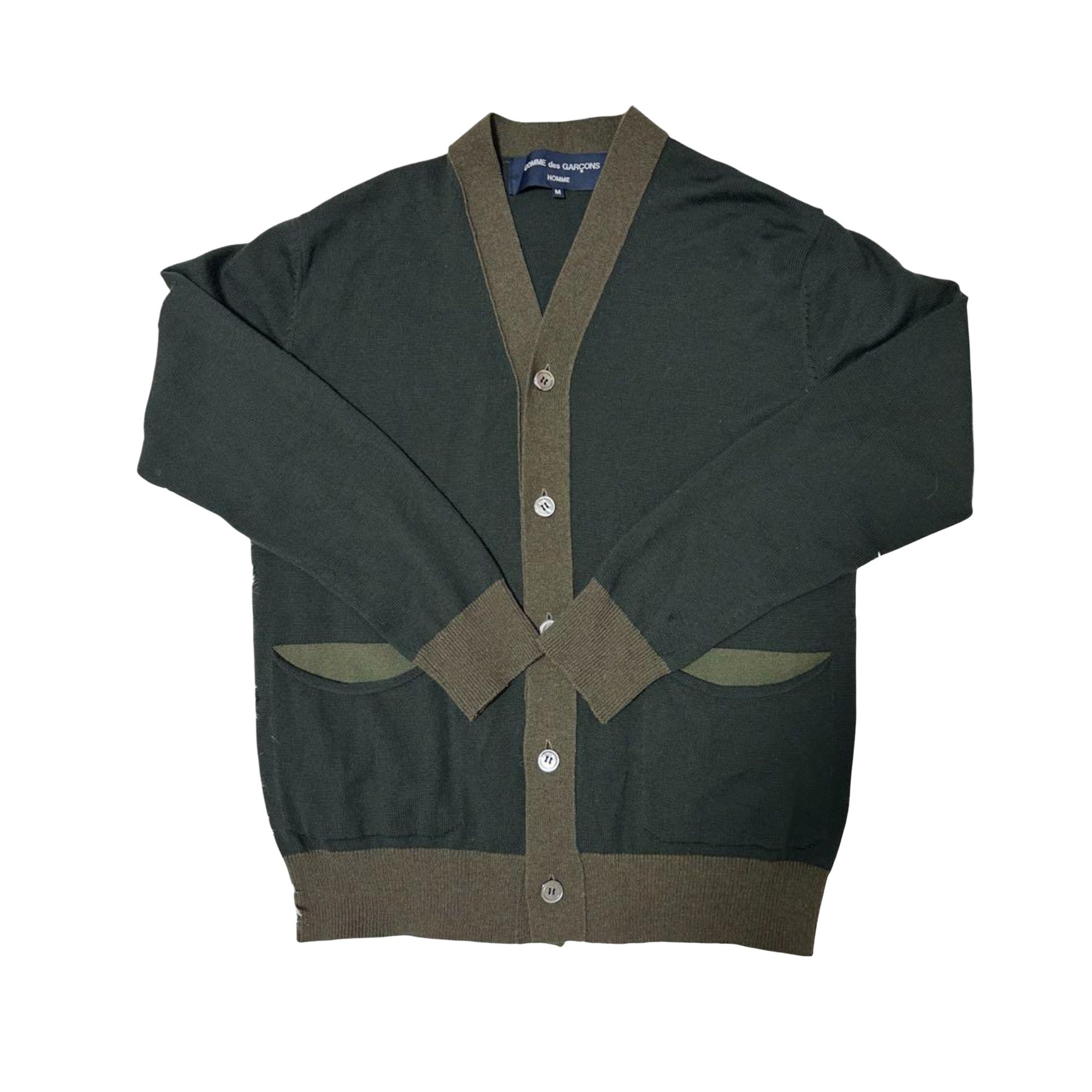 Comme des Garcons Homme Comme Des Garçons Wool Cardigan Size US M / EU 48-50 / 2 - 1 Thumbnail