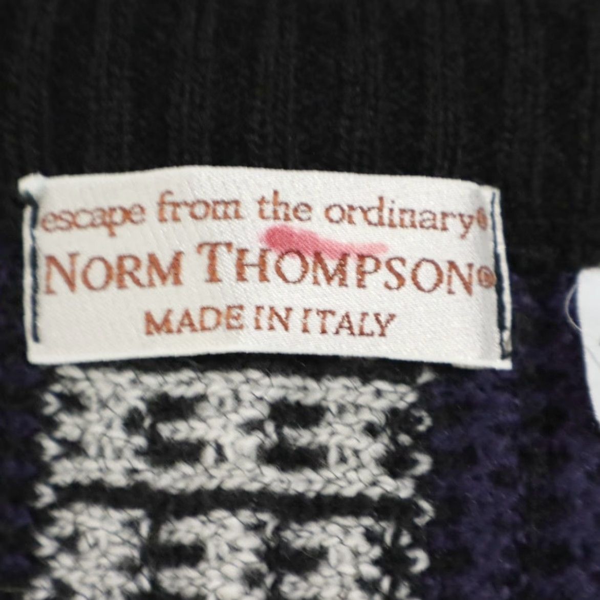 Jim Thompson VINTAGE Norm Thompson Wool Alpaca Striped Sweater Shirt Men's XL Size US XL / EU 56 / 4 - 5 Thumbnail