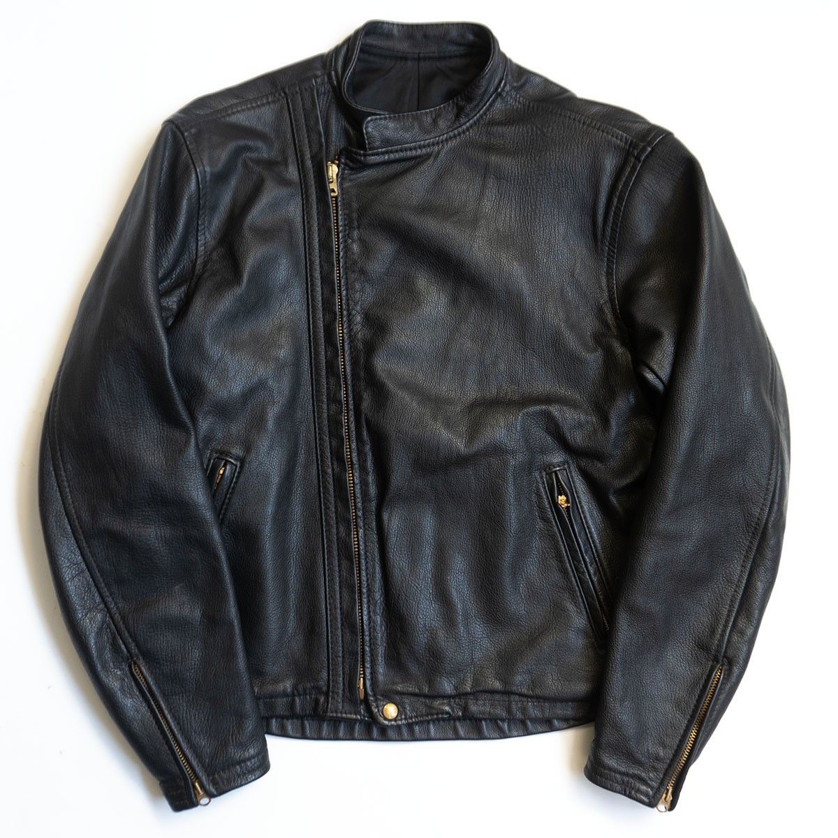 Vintage Langlitz Leathers Biker jacket Size 46 Size US S / EU 44-46 / 1 - 1 Thumbnail