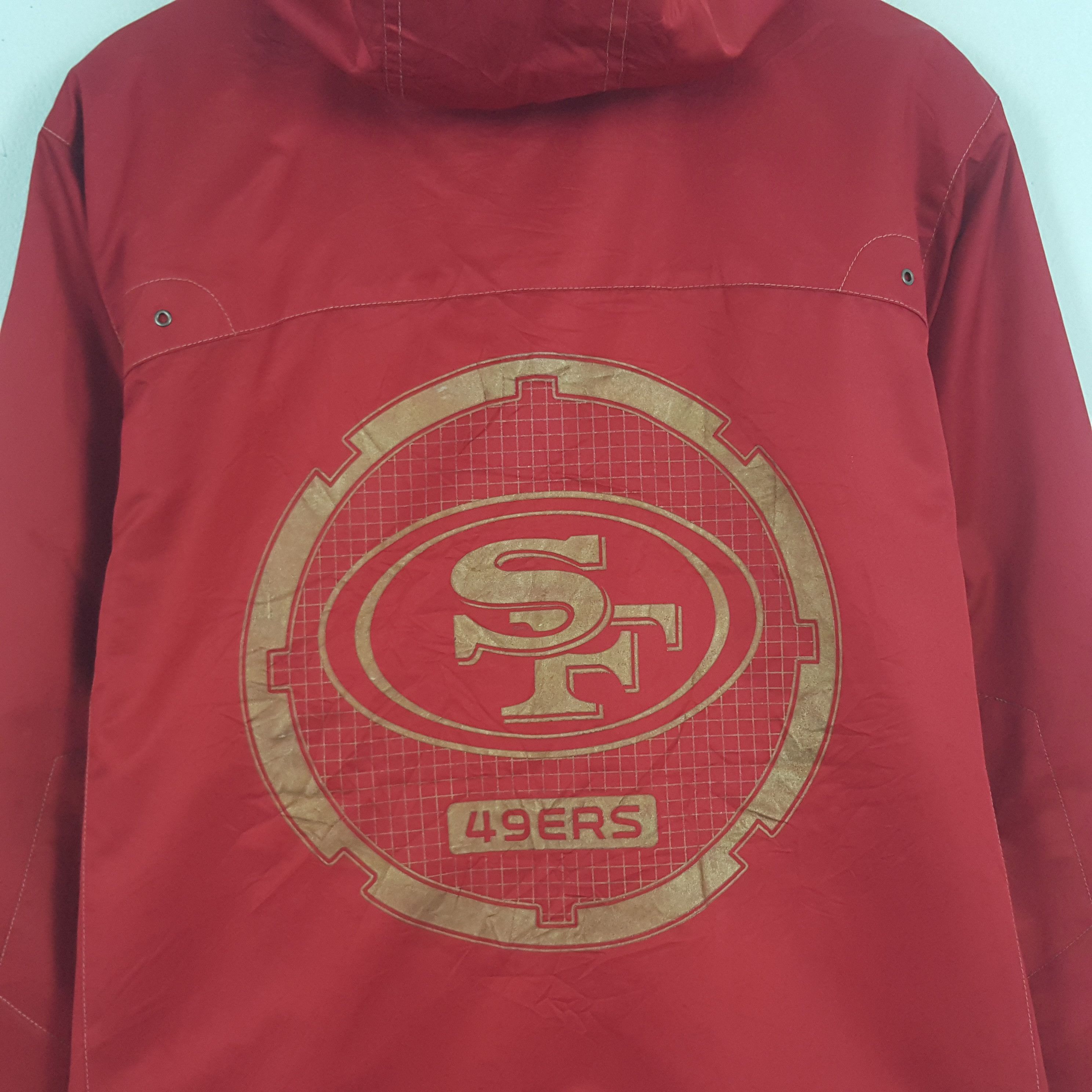 NFL × Vintage Vintage San Francisco 49ERS Zipper Winter Jacket Size US L / EU 52-54 / 3 - 2 Thumbnail