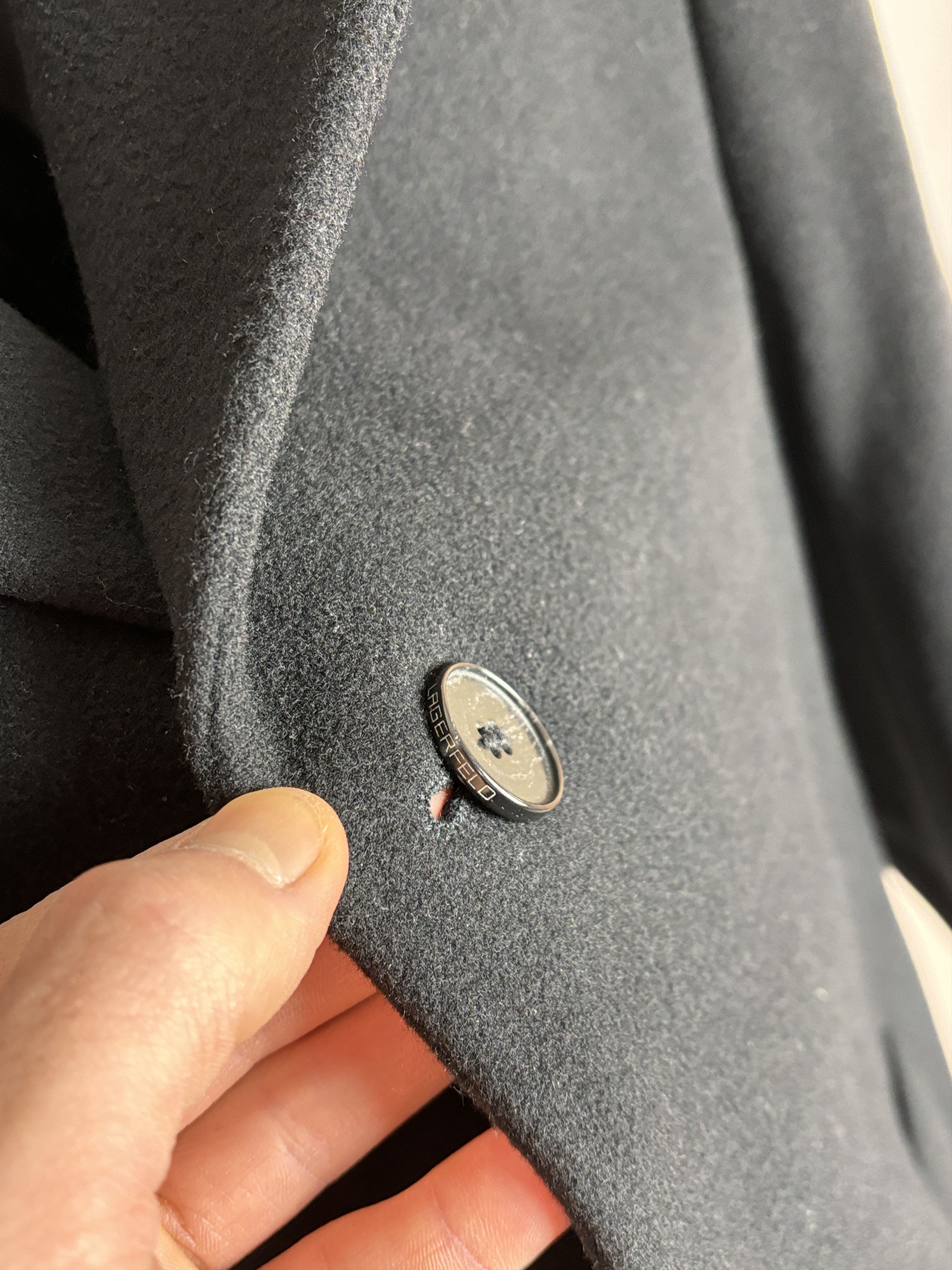 Karl Lagerfeld Karl Lagerfeld Wool Cashmere Blend Coat EU 50 / US 40 Size US M / EU 48-50 / 2 - 7 Thumbnail