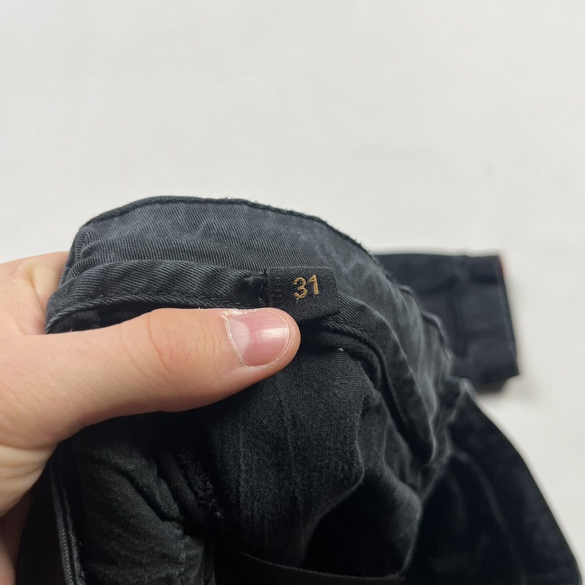 Alpha Industries × Japanese Brand Alpha Industries Vintage Cargo Pants Japanese Brand Black Size US 31 - 8 Thumbnail