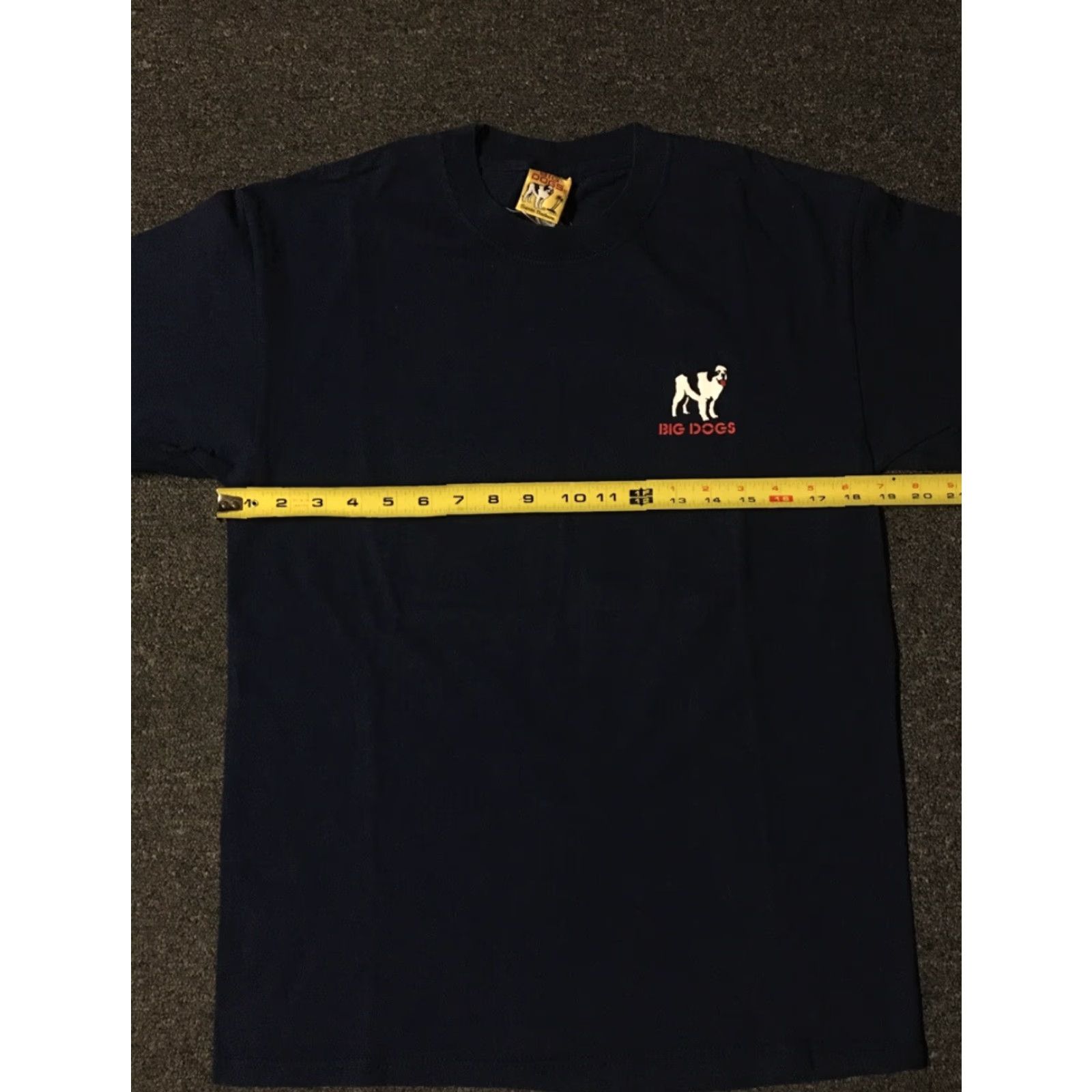 Big Dogs VINTAGE Big Dogs COPS TV Show Parody Shirt M Navy Blue 90s Grunge Humor Funny Dogs Size US M / EU 48-50 / 2 - 6 Thumbnail