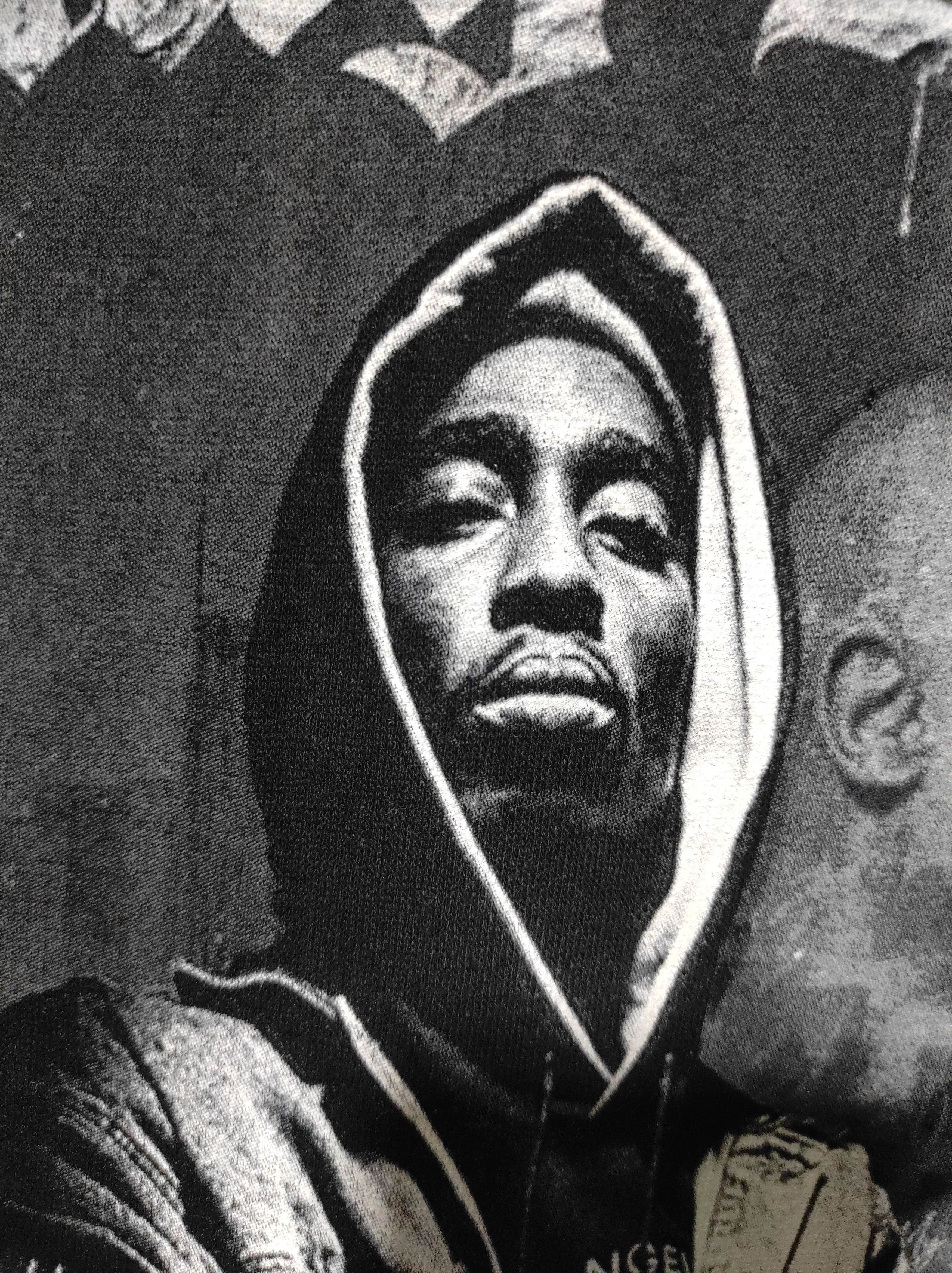Rap Tees 2Pac Fur hoodie LGB style Size US XXL / EU 58 / 5 - 17 Thumbnail