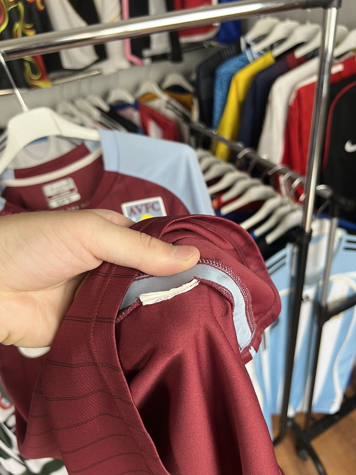 Kappa Jersey Kappa Aston Villa 2020/21 Grealish #10 Size US XL / EU 56 / 4 - 7 Thumbnail
