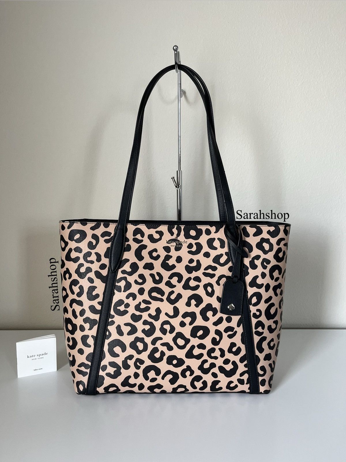 Kate Spade Kate Spade Cara Graphic Leopard large tote Size ONE SIZE - 1 Thumbnail