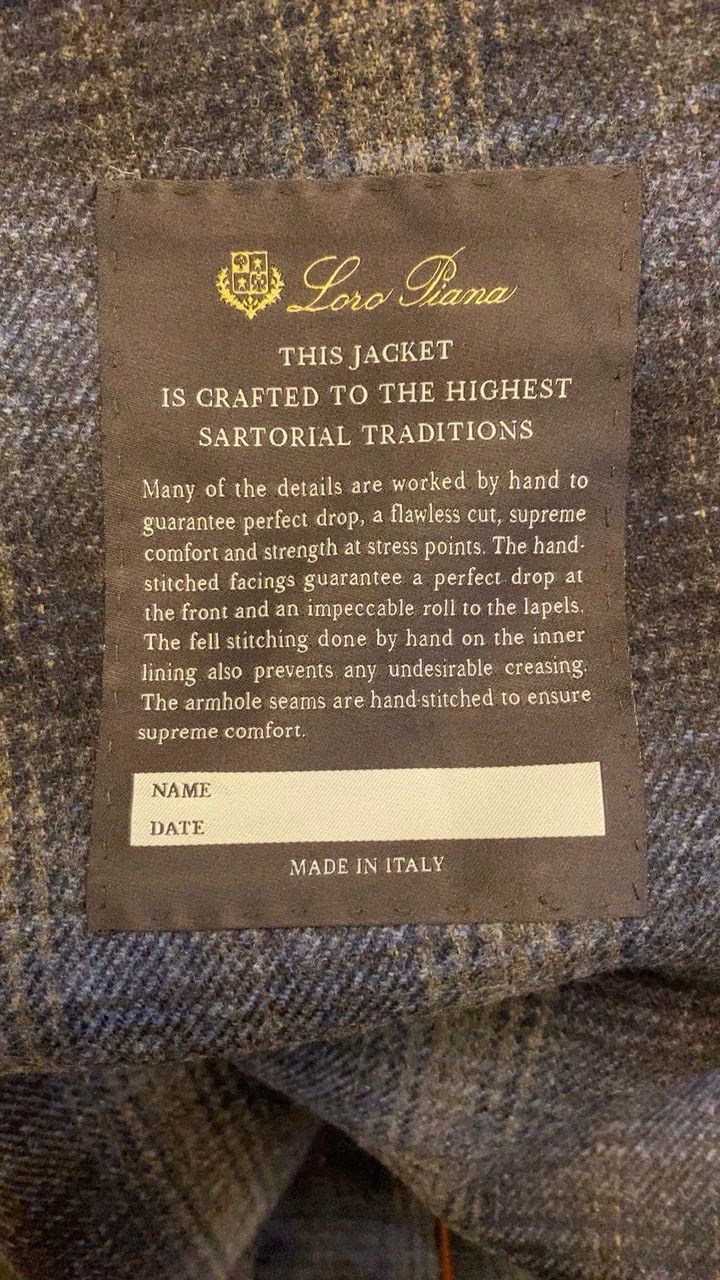 Loro Piana LORO PIANA suit jacket Size 50L - 9 Thumbnail