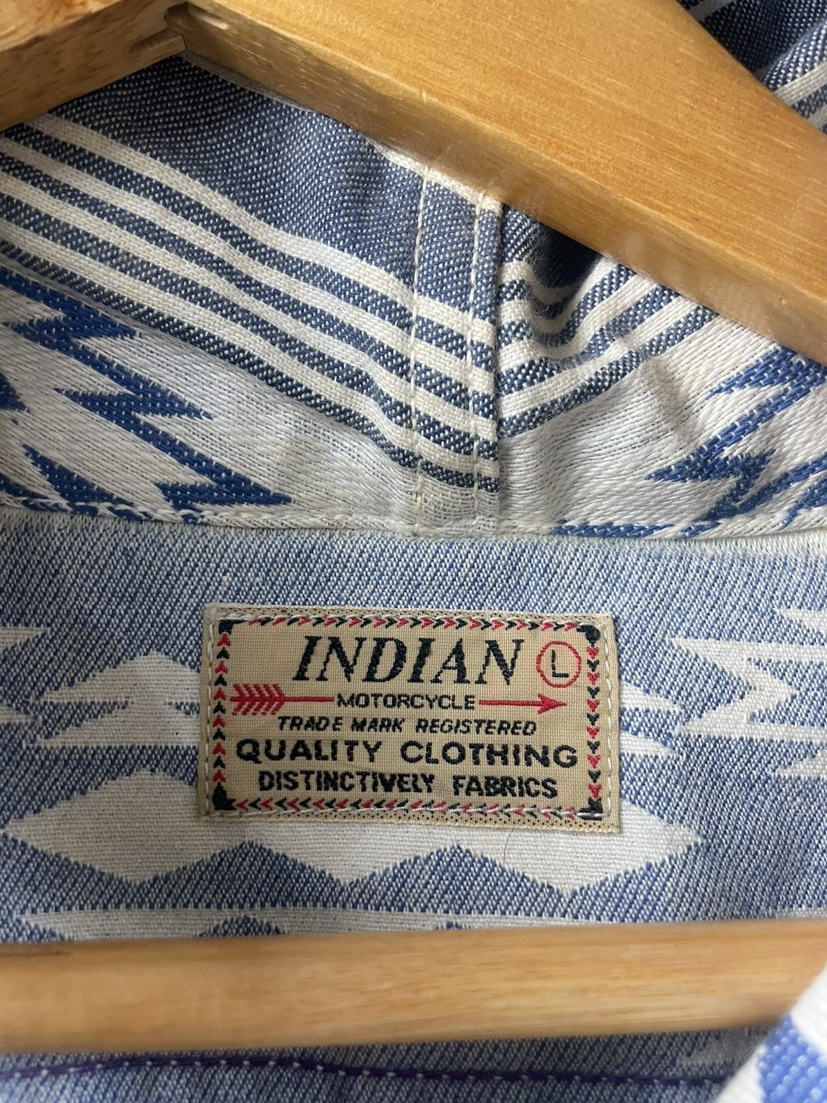 Indian Motorcycle Indian Motorcycle x Toyo Enterprise Jacquard Border Hooded Size US L / EU 52-54 / 3 - 9 Thumbnail