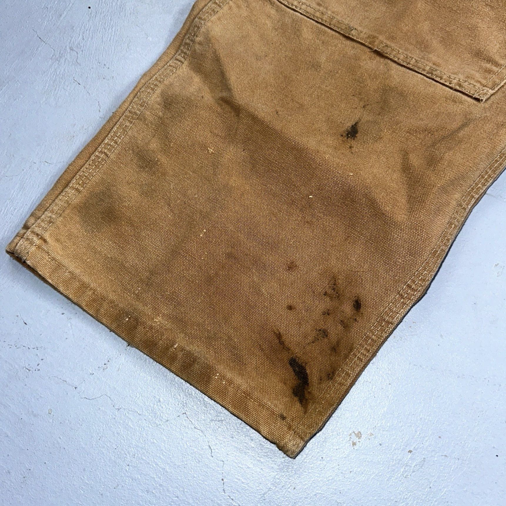 Carhartt VINTAGE Carhartt Pants Carpenter 42x32 Brown USA 1989 Double Knee 80s Cotton Regular Men Size US 42 / EU 58 - 5 Thumbnail
