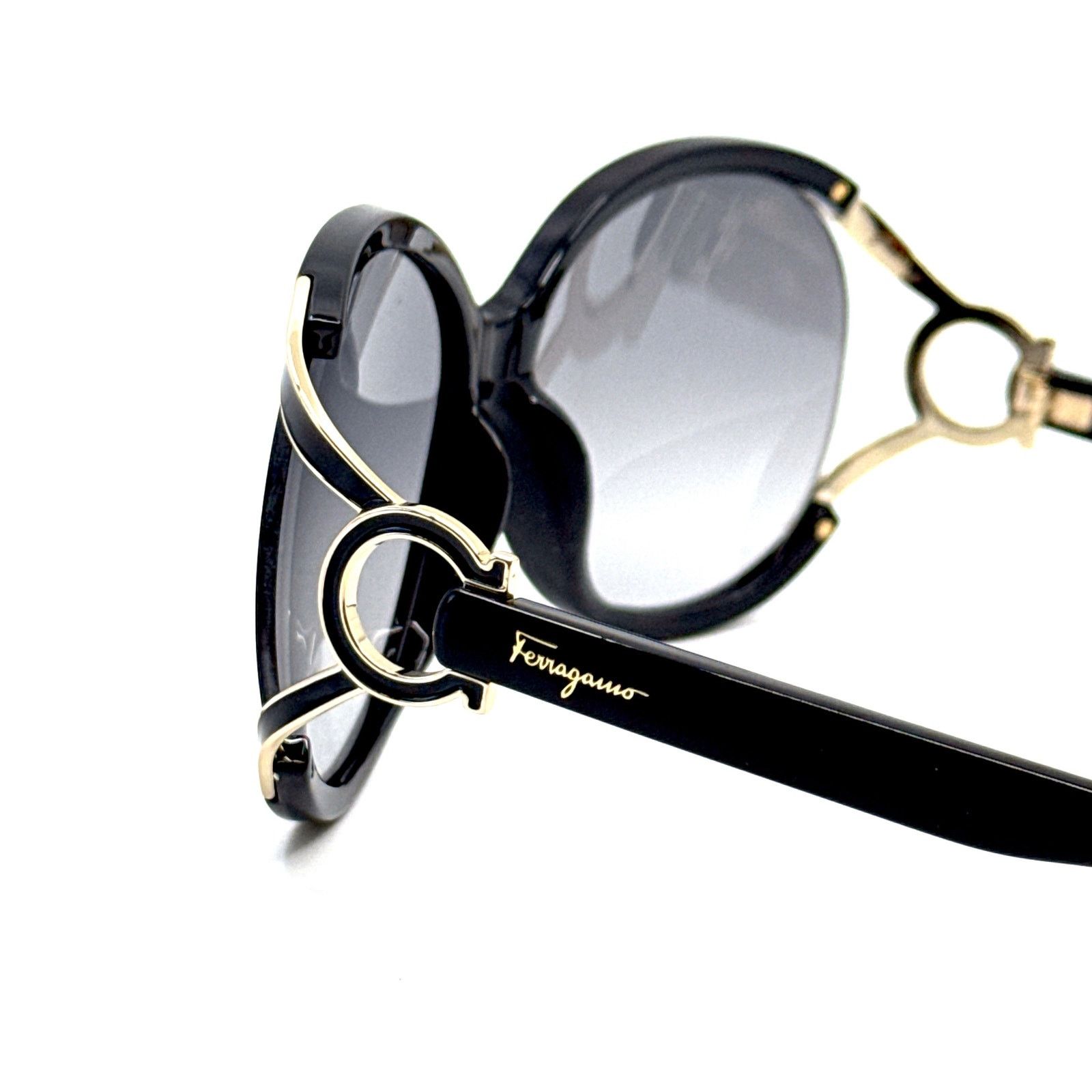 Salvatore Ferragamo New, SALVATORE FERRAGAMO Sunglasses SF600S 001 Authentic Size ONE SIZE - 7 Thumbnail