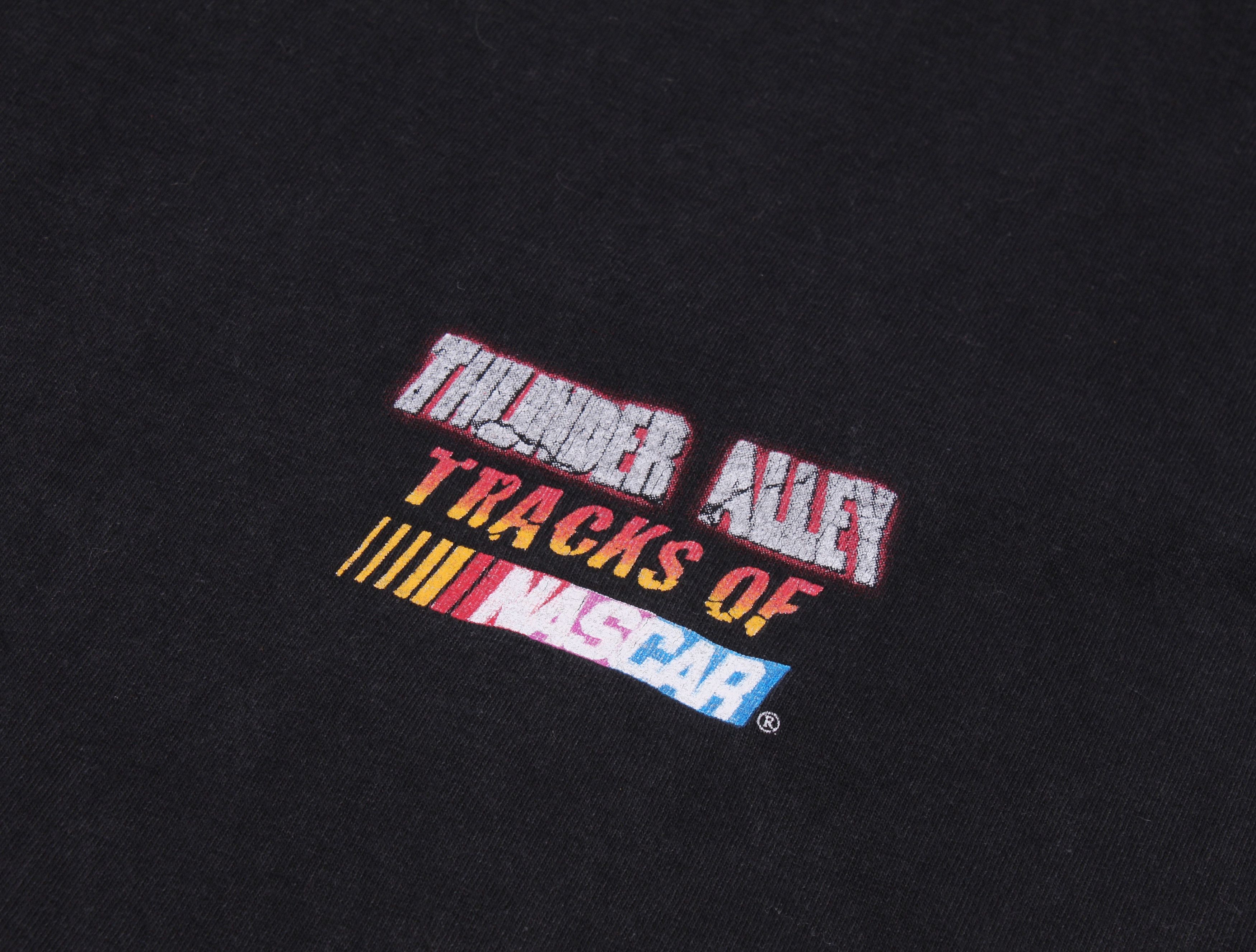 Gildan Vintage NASCAR Thunder Alley Print T-shirt Size US XL / EU 56 / 4 - 5 Thumbnail