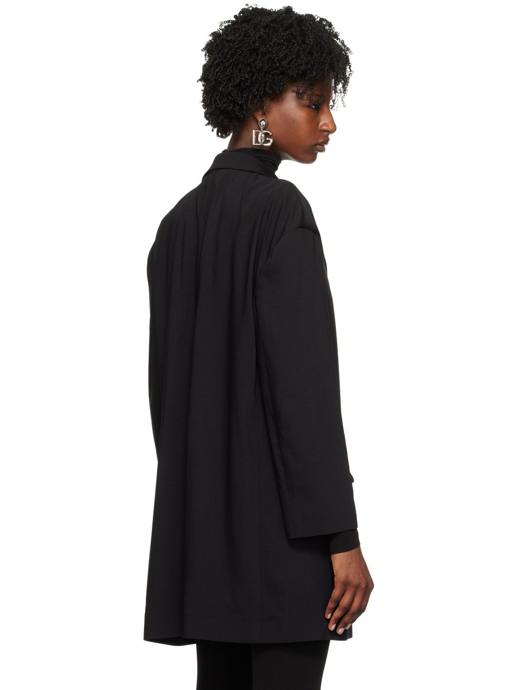 Dolce & Gabbana o1y0825 Blazer in Black Size M / US 6-8 / IT 42-44 - 3 Thumbnail