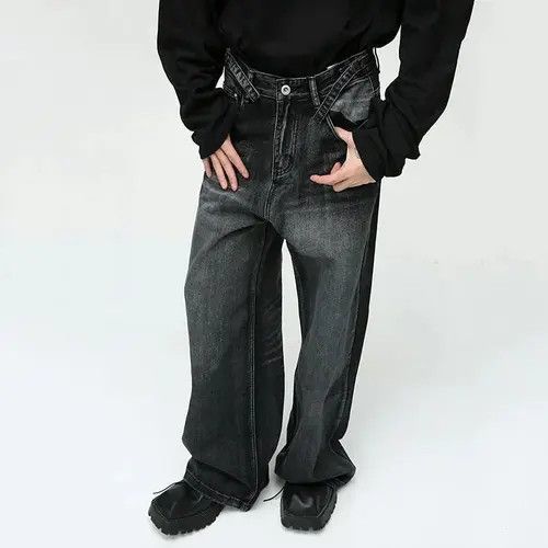 Jean × Vintage Y2k Baggy Denim Size US 32 / EU 48 - 3 Thumbnail
