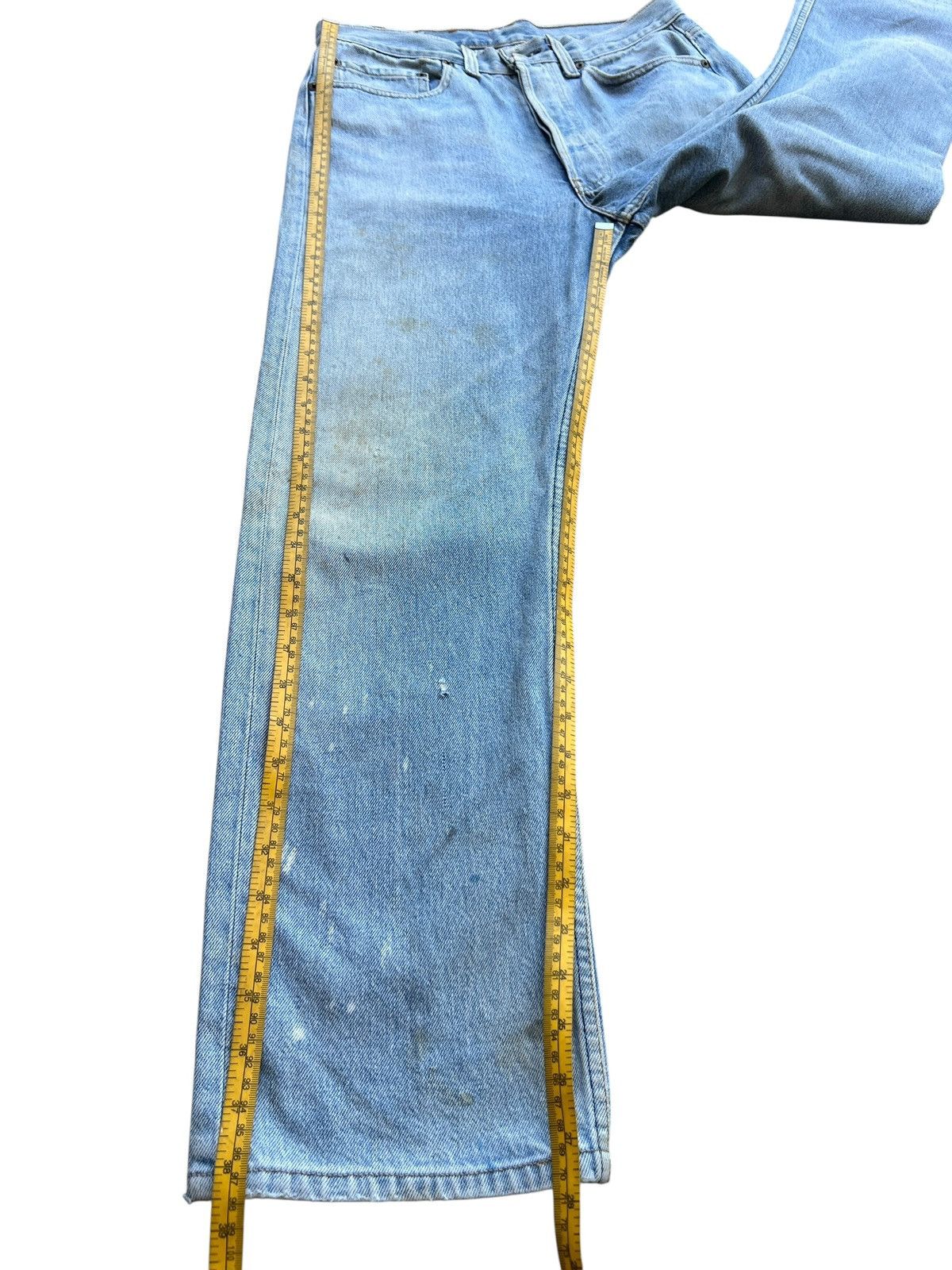 Levi's Vintage 80s Levi’s Made In Usa Denim Jeans 31x27 Size US 31 - 12 Thumbnail