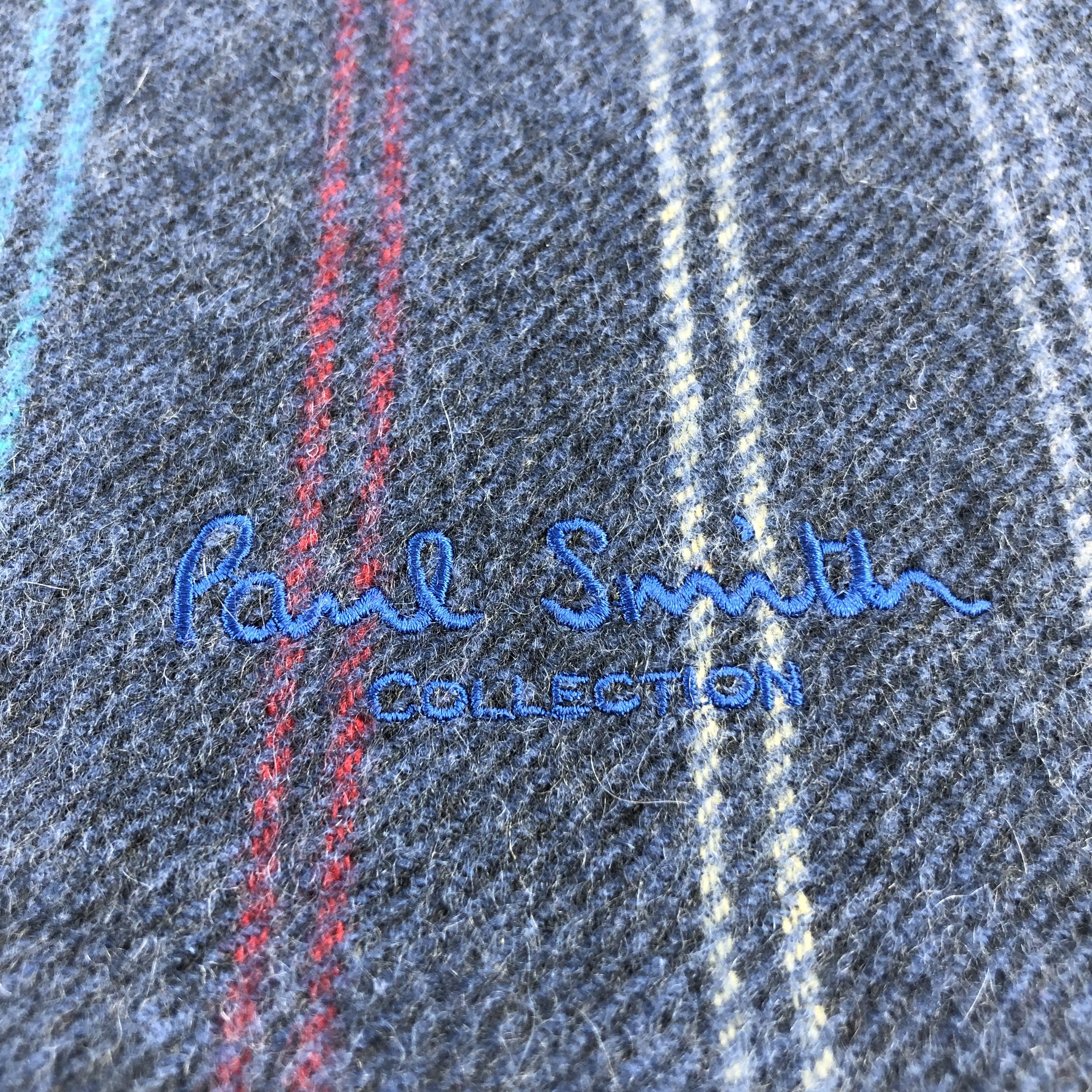 Paul Smith Paul Smith Striped Wool Scarf Muffler V999 Size ONE SIZE - 4 Thumbnail