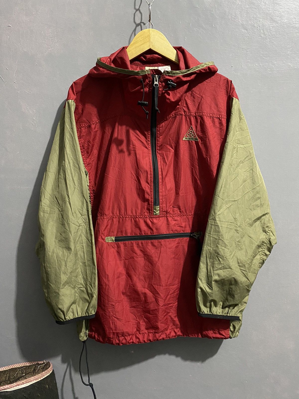 Nike ACG Vintage 90s Nike ACG Halfzipper Anorak Size US S / EU 44-46 / 1 - 1 Thumbnail