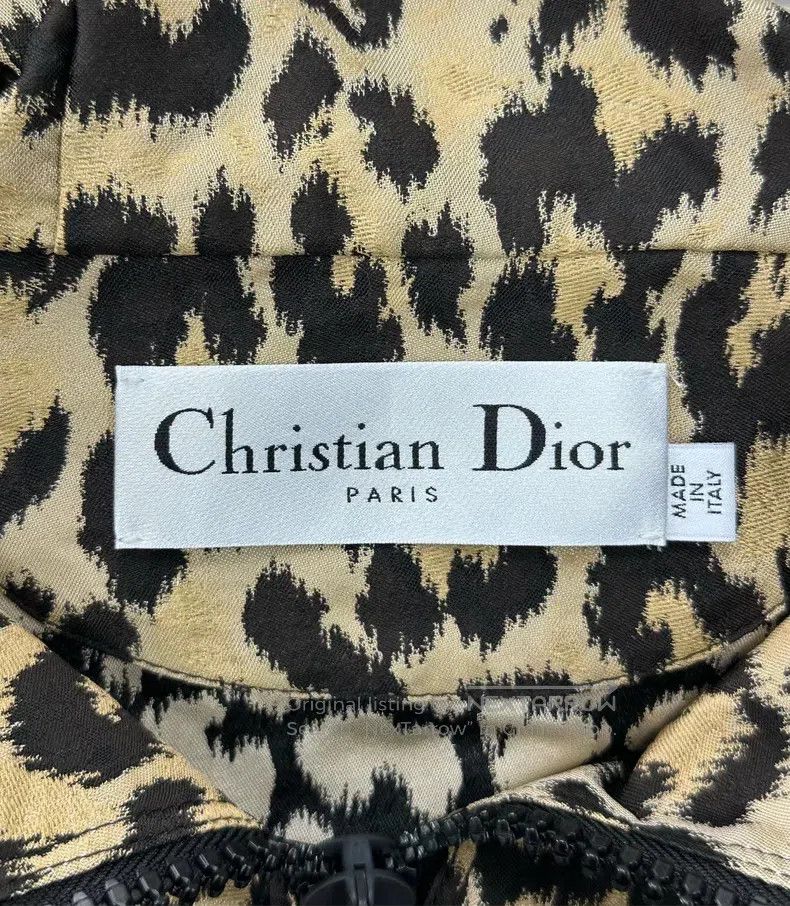 Dior Dior Leopard letter logo hooded windbreaker Size S / US 4 / IT 40 - 3 Thumbnail