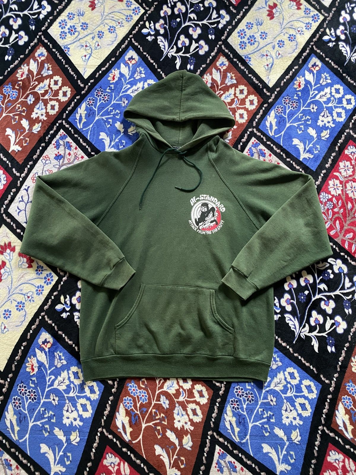 Band Tees Vintage 90s Hi Standard Japanese Punk Rock Hoodie Size US XL / EU 56 / 4 - 2 Thumbnail