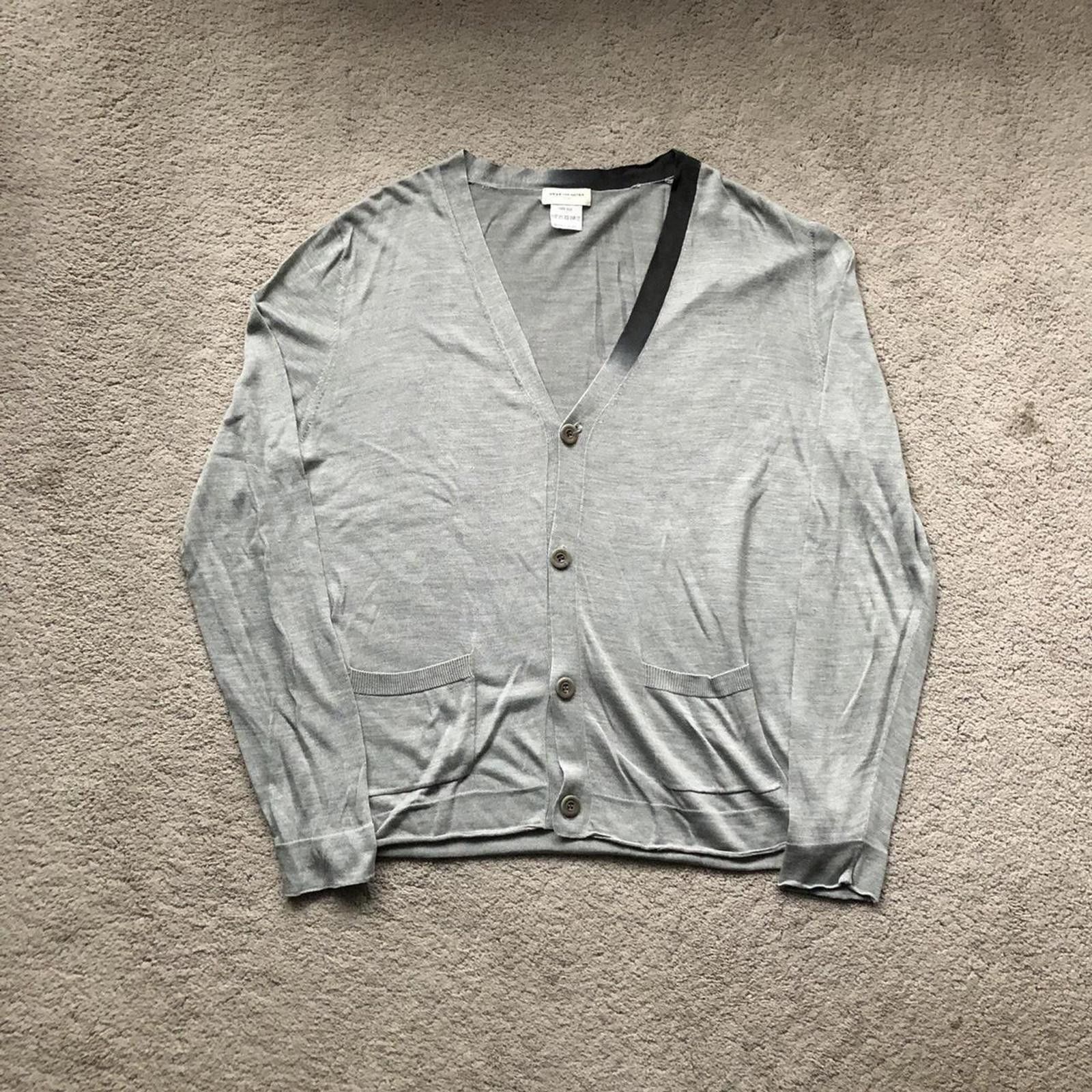 Dries Van Noten Dries Van Noten Silk Cardigan Size US M / EU 48-50 / 2 - 1 Thumbnail
