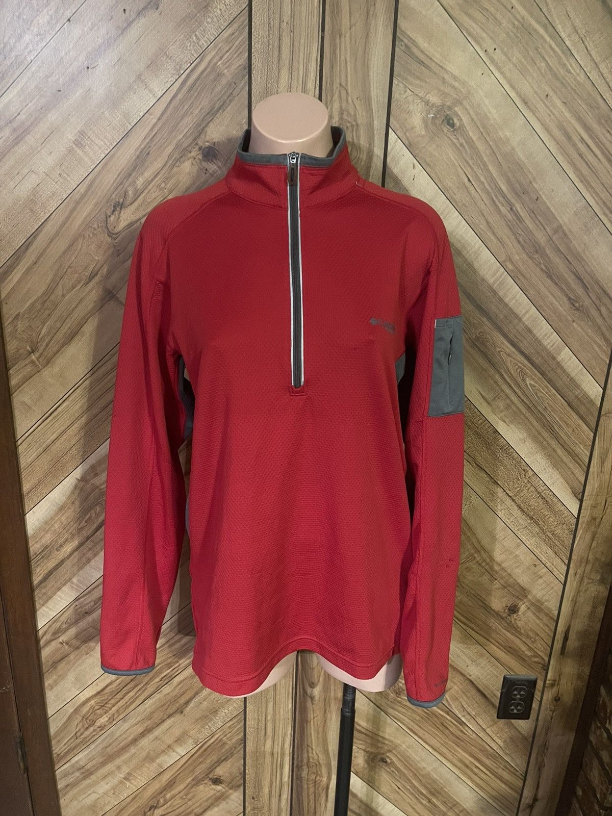 Columbia Columbia Men’s Medium Red Optimus Long Sleeve Shirt Size US M / EU 48-50 / 2 - 2 Thumbnail