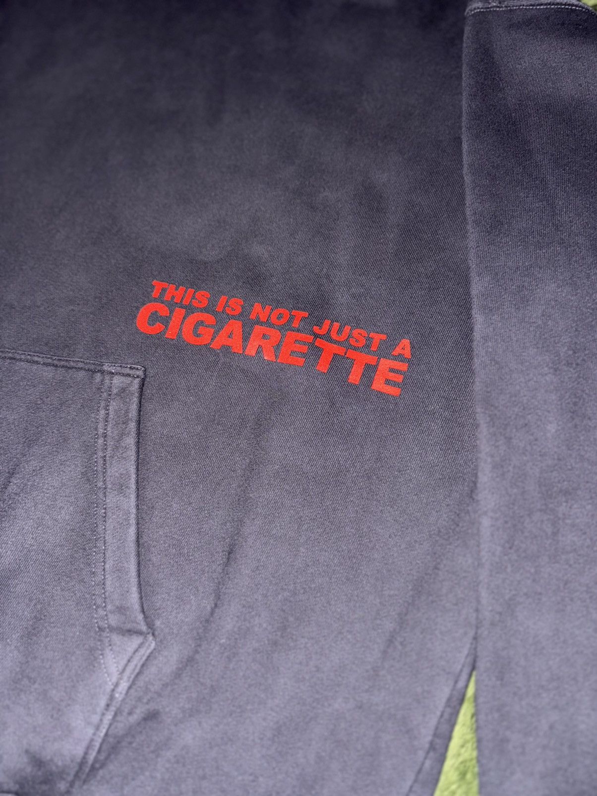 Japanese Brand [2] Sandpiper Cigarette Graphic Print Washed Hoodie Black Size US XL / EU 56 / 4 - 3 Thumbnail