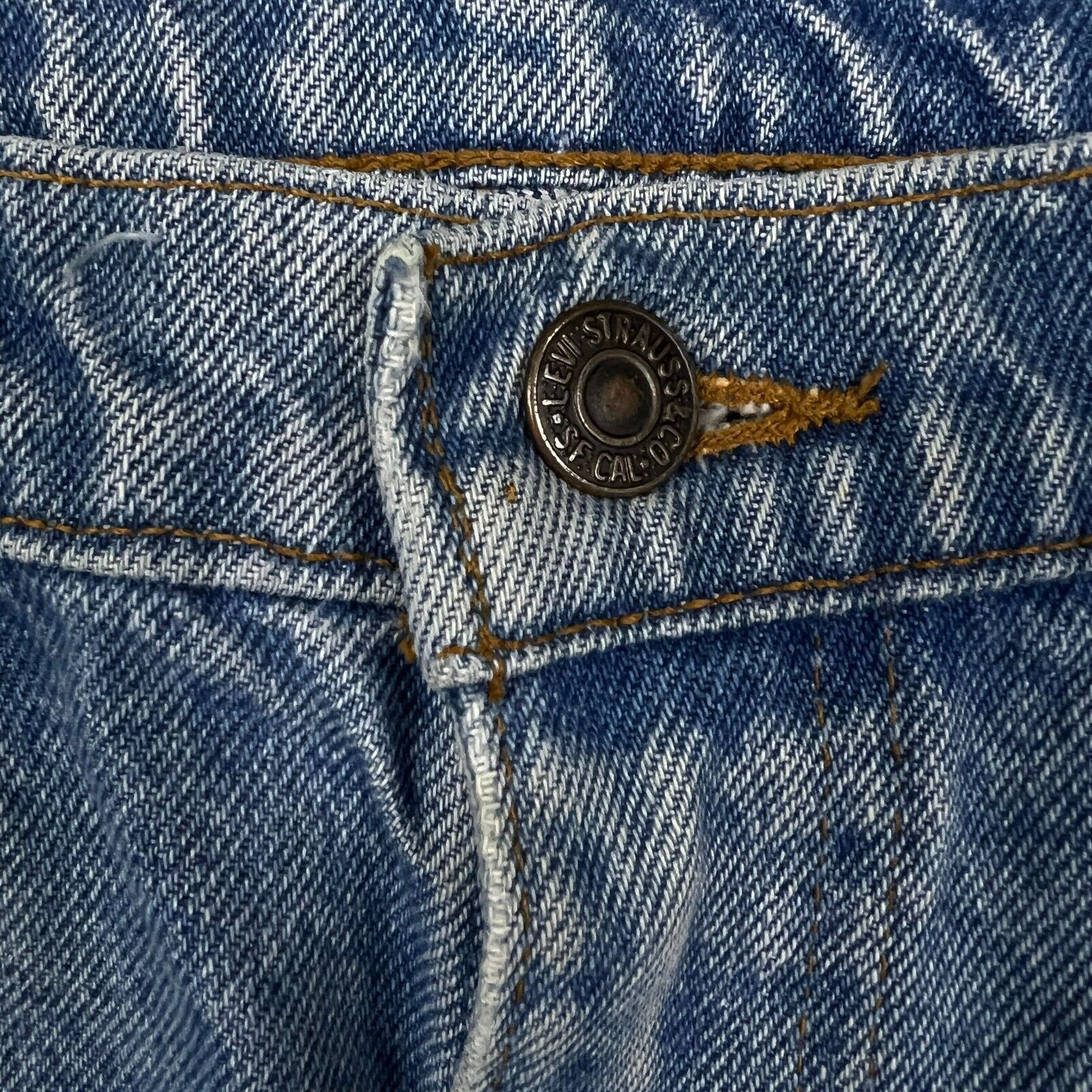 Levi's × Vintage Vintage Levi's 533 Jeans 34x31 Relaxed Fit 90s Denim Pants Size US 34 / EU 50 - 4 Thumbnail