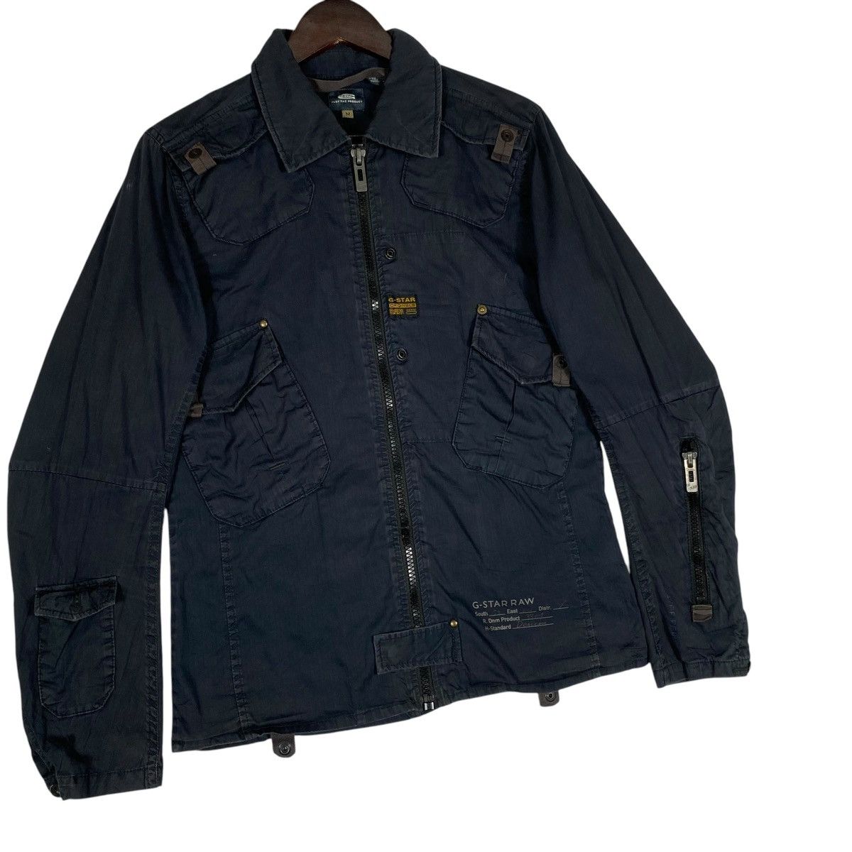 G-Star Vintage G-Star Raw 3301 Utility Jacket Military Field Size US M / EU 48-50 / 2 - 3 Thumbnail