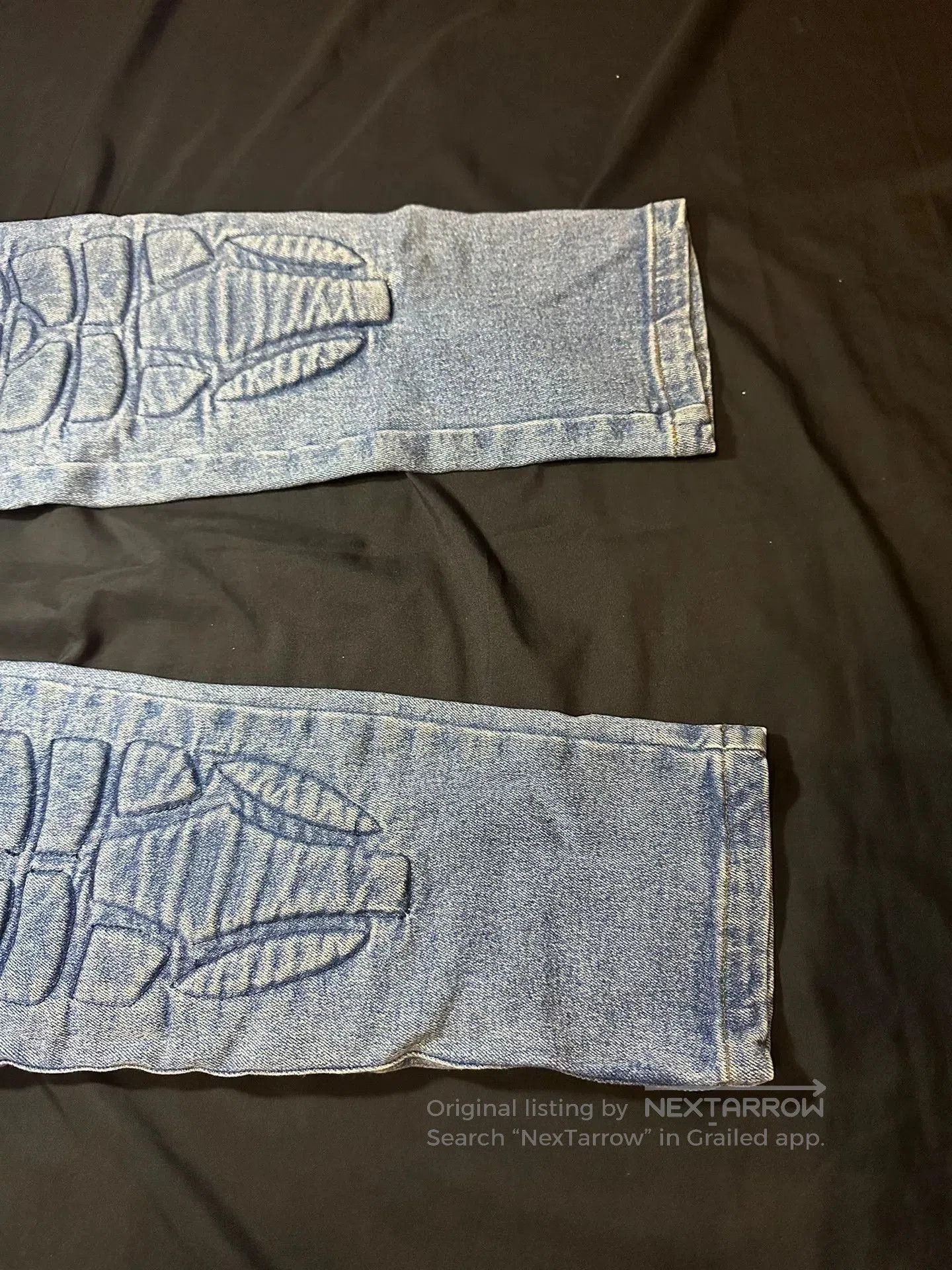 Vintage Vintage Giali Motorcycle Jeans. Size US 32 / EU 48 - 5 Thumbnail