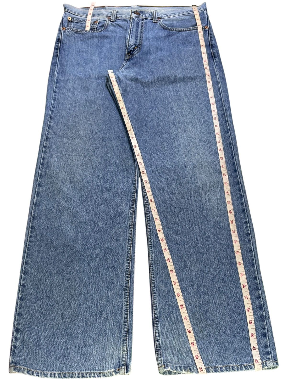 Levi's Vintage 90s Levis 508 Blue Wash Loose Baggy Jeans Size US 33 - 13 Thumbnail