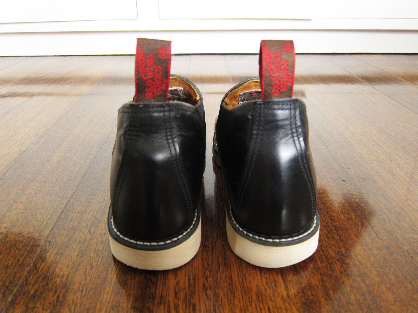 Red Wing RED WING Boots 8142 Romeo Side Gore Black Boots Size (US 9E) Size US 9 / EU 42 - 5 Thumbnail