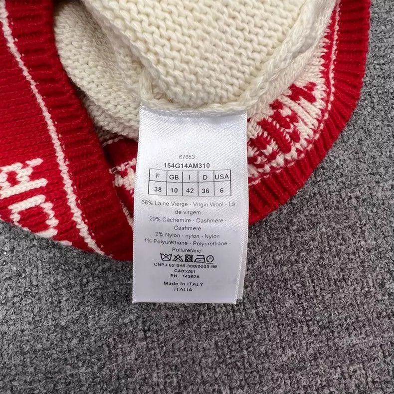 Dior Dior Valentine's Day Heart Knit Sweater-2506 Size M / US 6-8 / IT 42-44 - 7 Thumbnail
